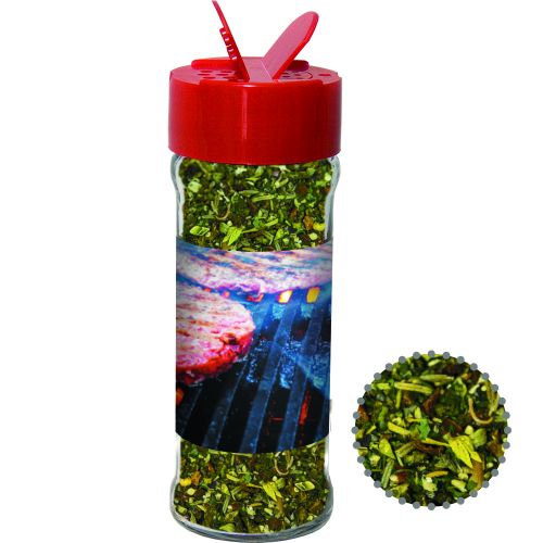 Gewürzmischung Kräuter-Steakgewürz, ca. 30g, Glas mit Streuaufsatz